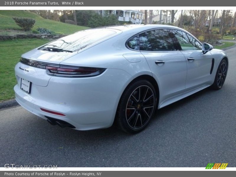 White / Black 2018 Porsche Panamera Turbo