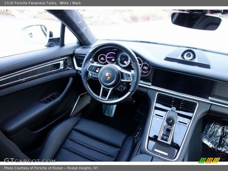 White / Black 2018 Porsche Panamera Turbo