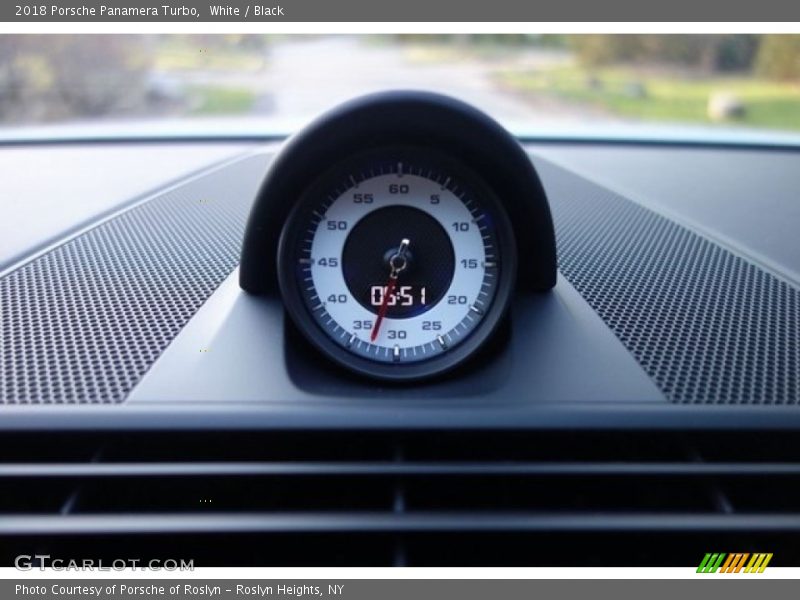 White / Black 2018 Porsche Panamera Turbo