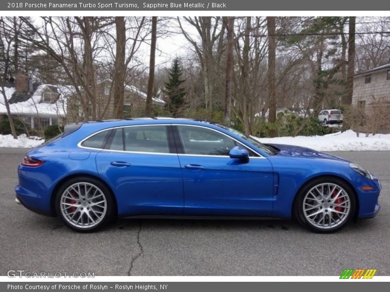  2018 Panamera Turbo Sport Turismo Sapphire Blue Metallic