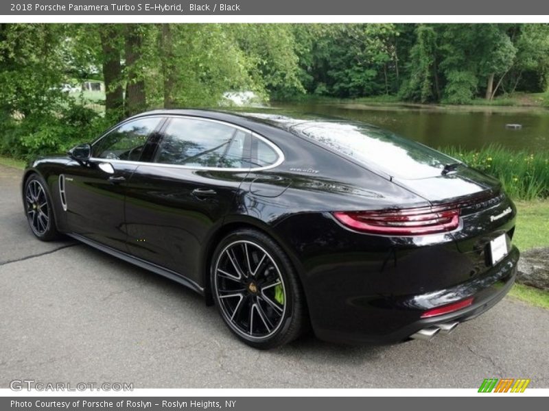 Black / Black 2018 Porsche Panamera Turbo S E-Hybrid