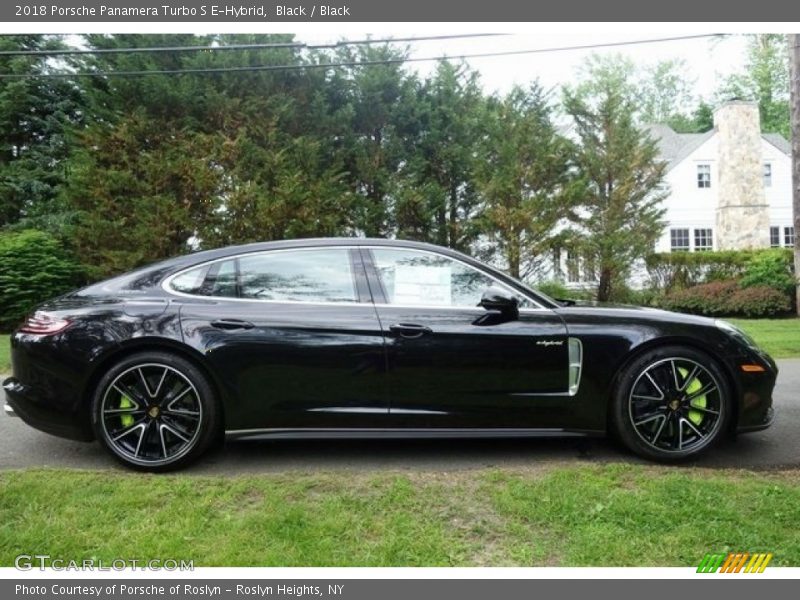 Black / Black 2018 Porsche Panamera Turbo S E-Hybrid