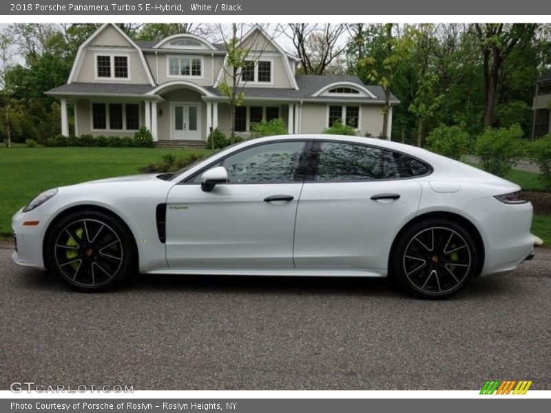 White / Black 2018 Porsche Panamera Turbo S E-Hybrid