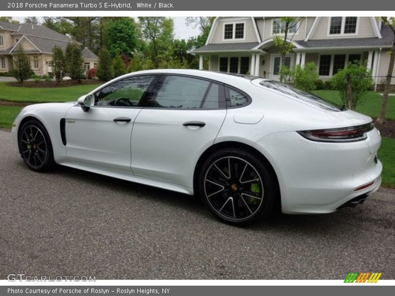 White / Black 2018 Porsche Panamera Turbo S E-Hybrid