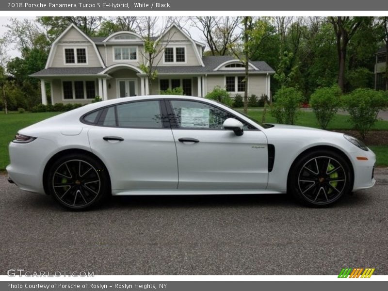 White / Black 2018 Porsche Panamera Turbo S E-Hybrid