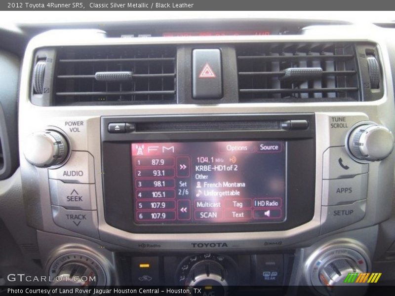 Classic Silver Metallic / Black Leather 2012 Toyota 4Runner SR5