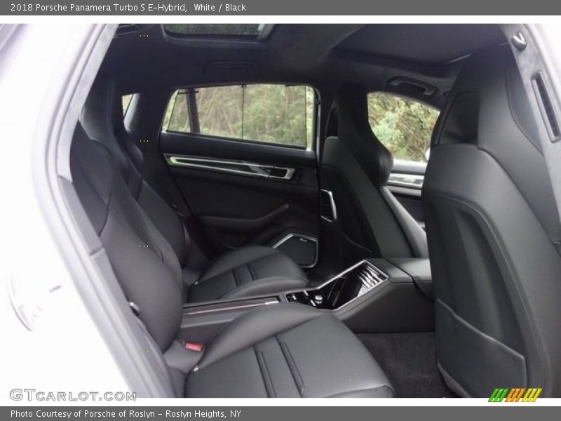 Rear Seat of 2018 Panamera Turbo S E-Hybrid