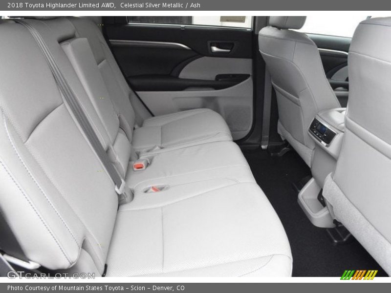 Celestial Silver Metallic / Ash 2018 Toyota Highlander Limited AWD