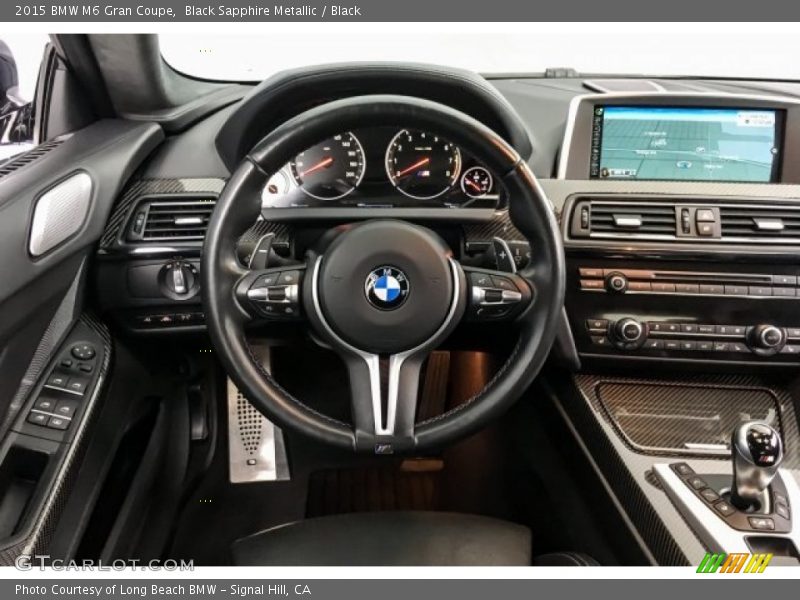 Dashboard of 2015 M6 Gran Coupe