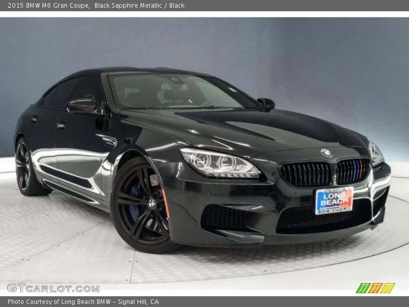 Front 3/4 View of 2015 M6 Gran Coupe