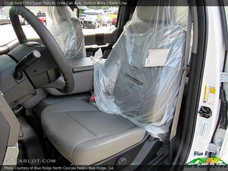 Oxford White / Earth Gray 2018 Ford F350 Super Duty XL Crew Cab 4x4
