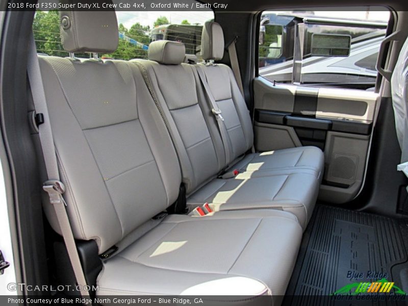 Oxford White / Earth Gray 2018 Ford F350 Super Duty XL Crew Cab 4x4
