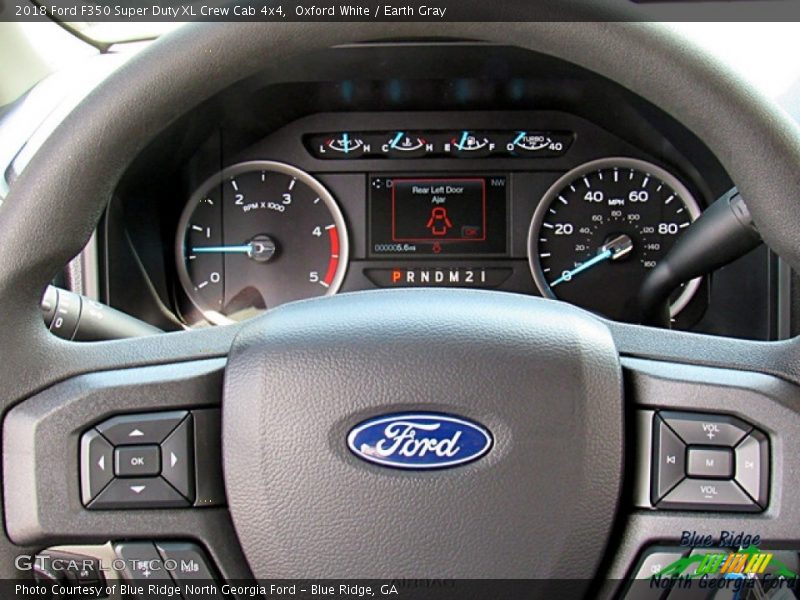 Oxford White / Earth Gray 2018 Ford F350 Super Duty XL Crew Cab 4x4