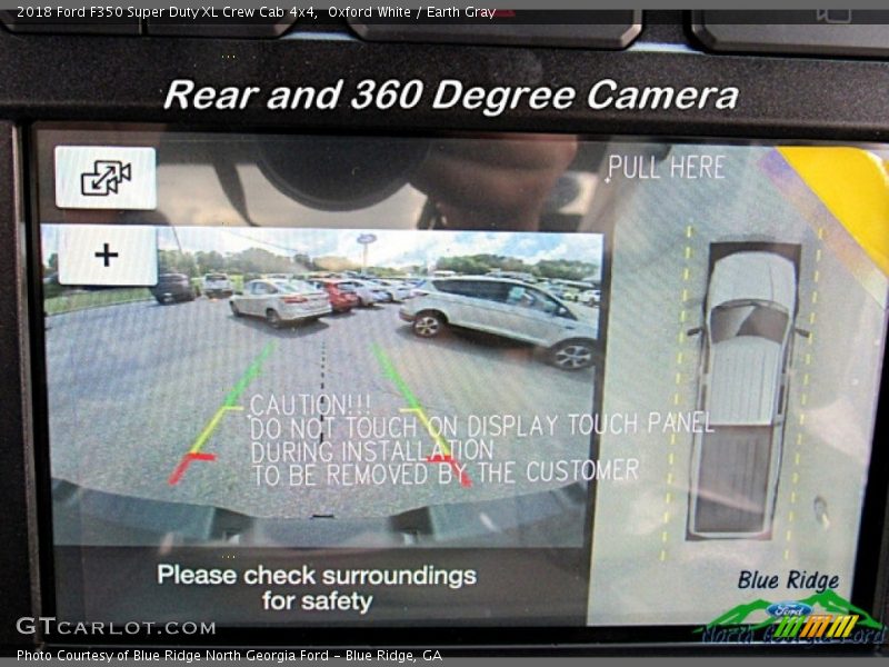 Oxford White / Earth Gray 2018 Ford F350 Super Duty XL Crew Cab 4x4