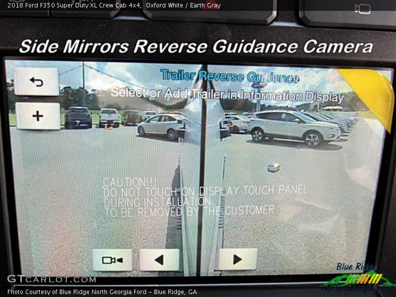 Oxford White / Earth Gray 2018 Ford F350 Super Duty XL Crew Cab 4x4