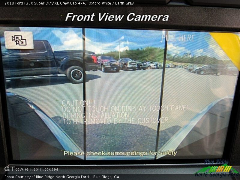 Oxford White / Earth Gray 2018 Ford F350 Super Duty XL Crew Cab 4x4