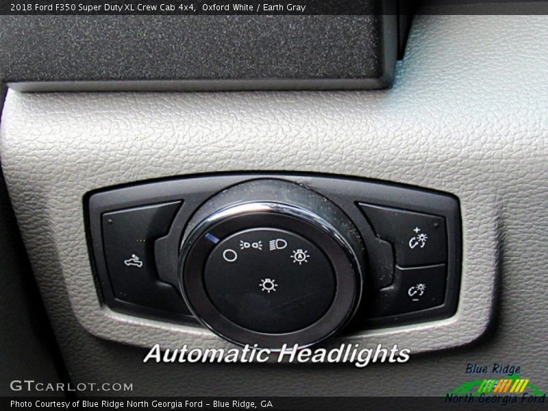 Oxford White / Earth Gray 2018 Ford F350 Super Duty XL Crew Cab 4x4