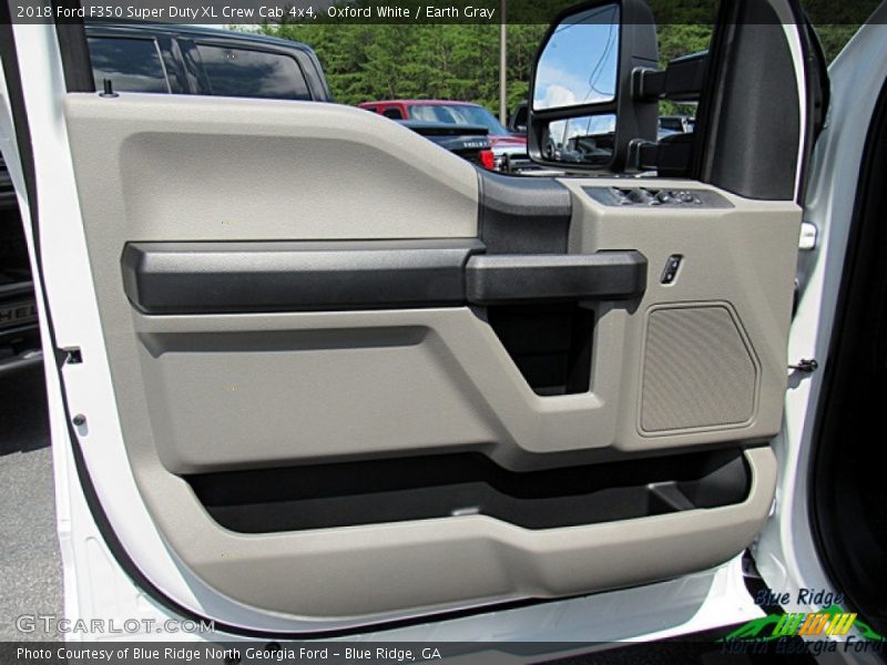 Oxford White / Earth Gray 2018 Ford F350 Super Duty XL Crew Cab 4x4