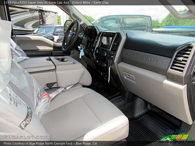 Oxford White / Earth Gray 2018 Ford F350 Super Duty XL Crew Cab 4x4