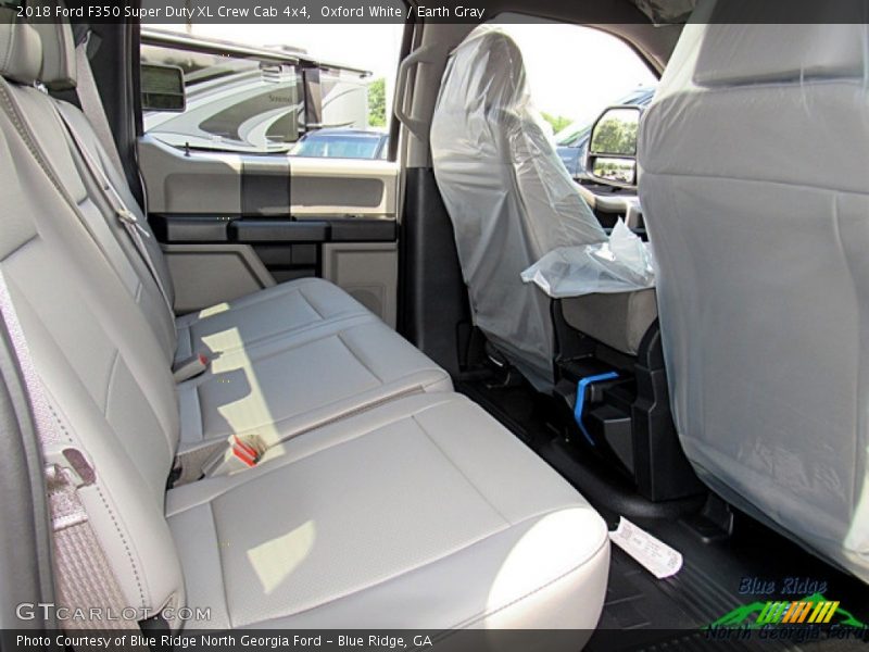 Oxford White / Earth Gray 2018 Ford F350 Super Duty XL Crew Cab 4x4