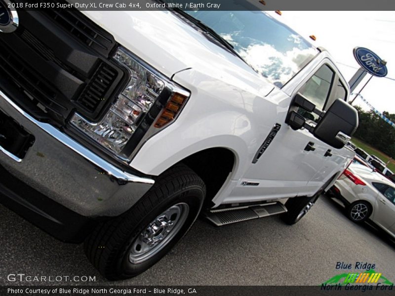Oxford White / Earth Gray 2018 Ford F350 Super Duty XL Crew Cab 4x4