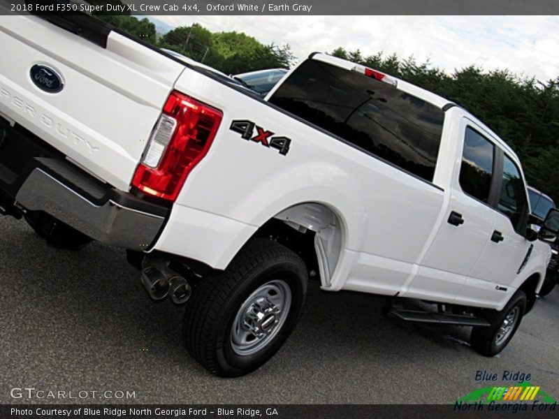 Oxford White / Earth Gray 2018 Ford F350 Super Duty XL Crew Cab 4x4