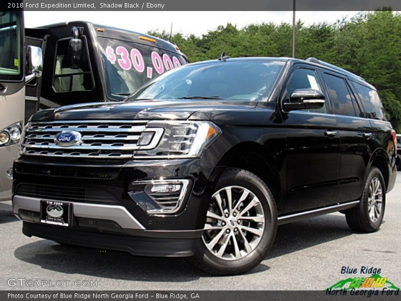 Shadow Black / Ebony 2018 Ford Expedition Limited