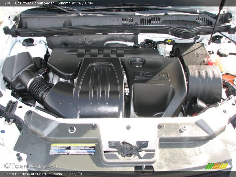 Summit White / Gray 2005 Chevrolet Cobalt Sedan