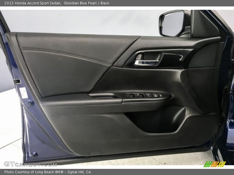 Obsidian Blue Pearl / Black 2013 Honda Accord Sport Sedan