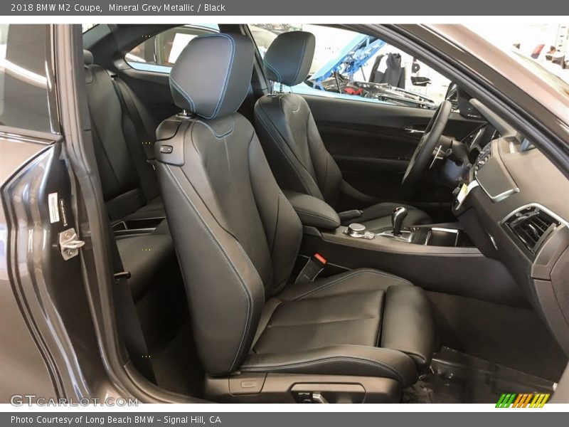 Mineral Grey Metallic / Black 2018 BMW M2 Coupe
