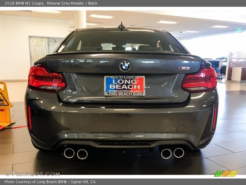 Mineral Grey Metallic / Black 2018 BMW M2 Coupe