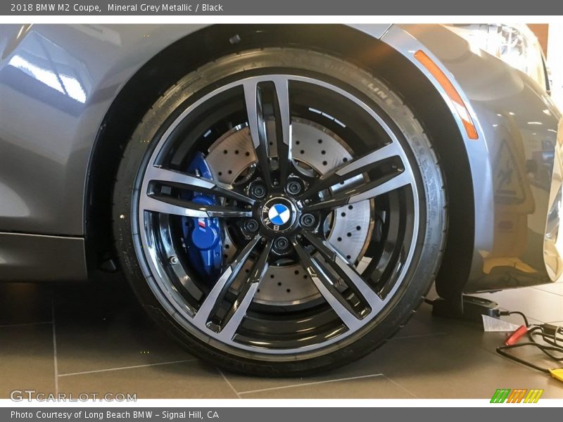 Mineral Grey Metallic / Black 2018 BMW M2 Coupe