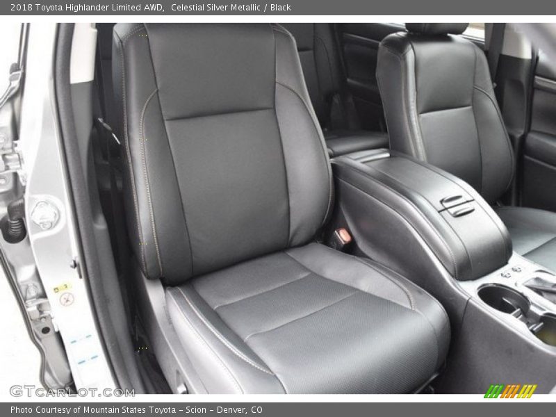Celestial Silver Metallic / Black 2018 Toyota Highlander Limited AWD