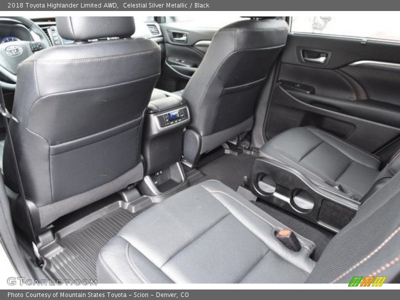 Celestial Silver Metallic / Black 2018 Toyota Highlander Limited AWD