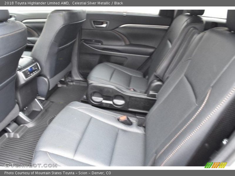 Celestial Silver Metallic / Black 2018 Toyota Highlander Limited AWD