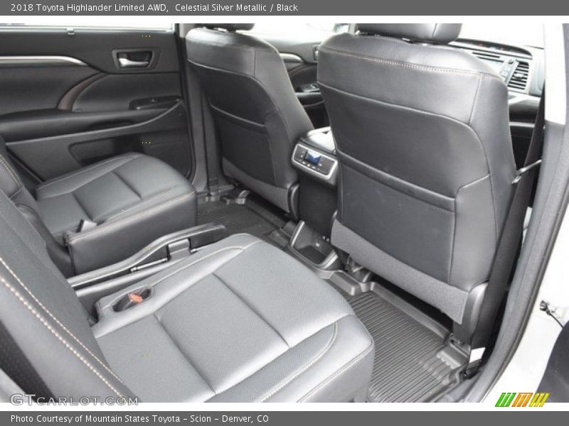 Celestial Silver Metallic / Black 2018 Toyota Highlander Limited AWD