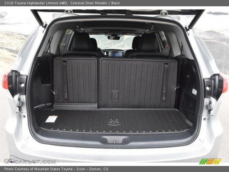 Celestial Silver Metallic / Black 2018 Toyota Highlander Limited AWD