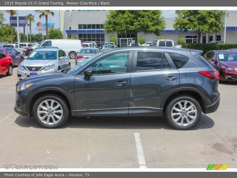 Meteor Gray Mica / Black 2015 Mazda CX-5 Grand Touring