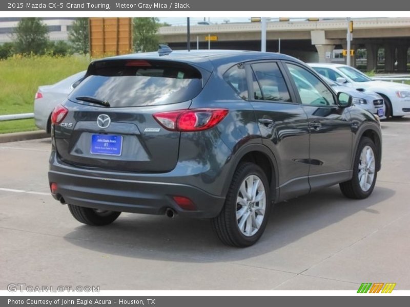 Meteor Gray Mica / Black 2015 Mazda CX-5 Grand Touring