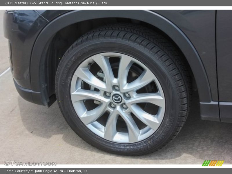 Meteor Gray Mica / Black 2015 Mazda CX-5 Grand Touring