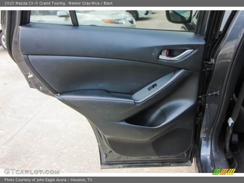 Meteor Gray Mica / Black 2015 Mazda CX-5 Grand Touring