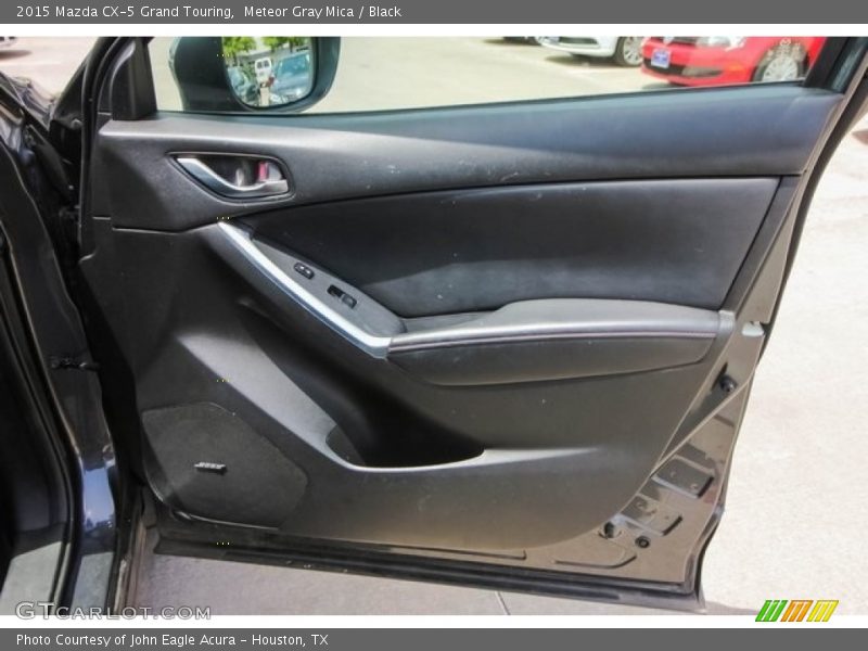 Meteor Gray Mica / Black 2015 Mazda CX-5 Grand Touring