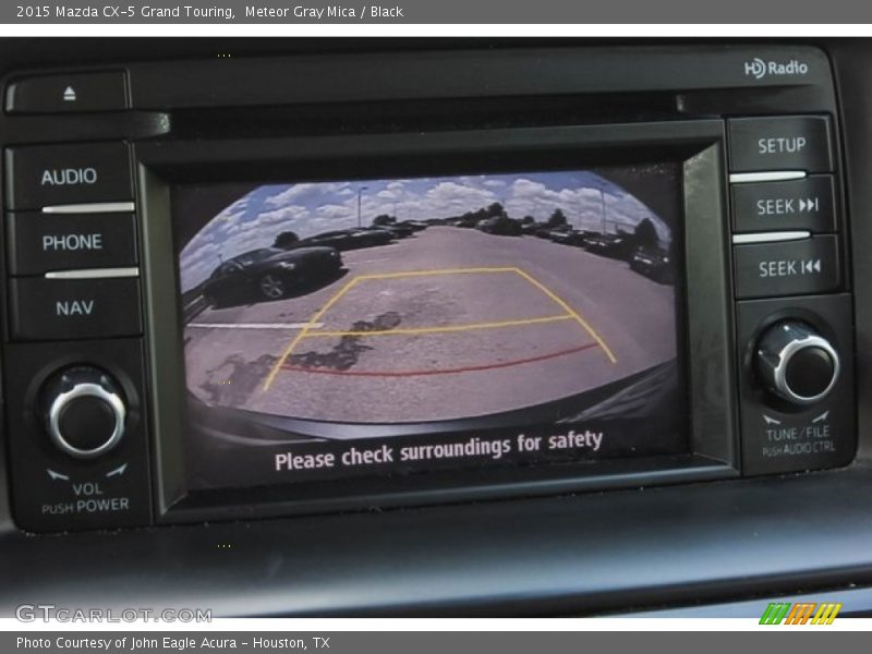 Meteor Gray Mica / Black 2015 Mazda CX-5 Grand Touring