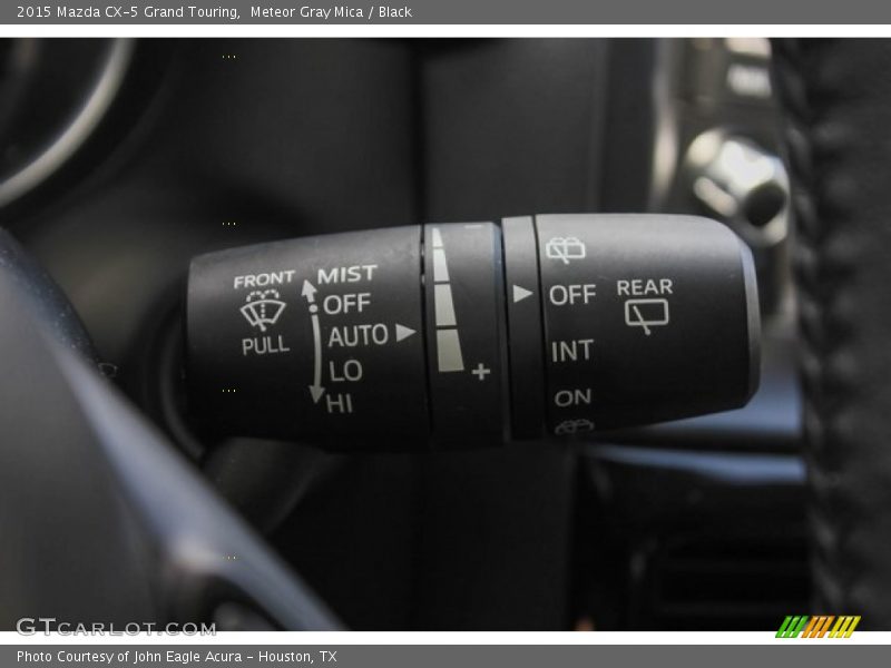Meteor Gray Mica / Black 2015 Mazda CX-5 Grand Touring
