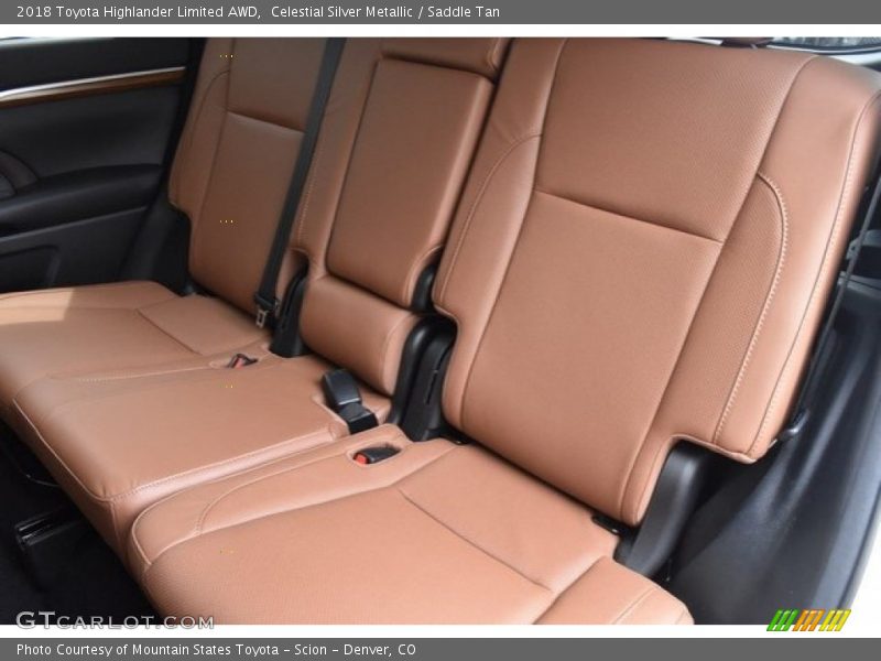 Celestial Silver Metallic / Saddle Tan 2018 Toyota Highlander Limited AWD