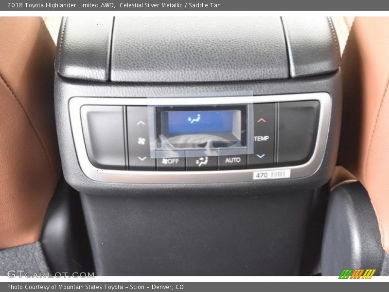 Celestial Silver Metallic / Saddle Tan 2018 Toyota Highlander Limited AWD
