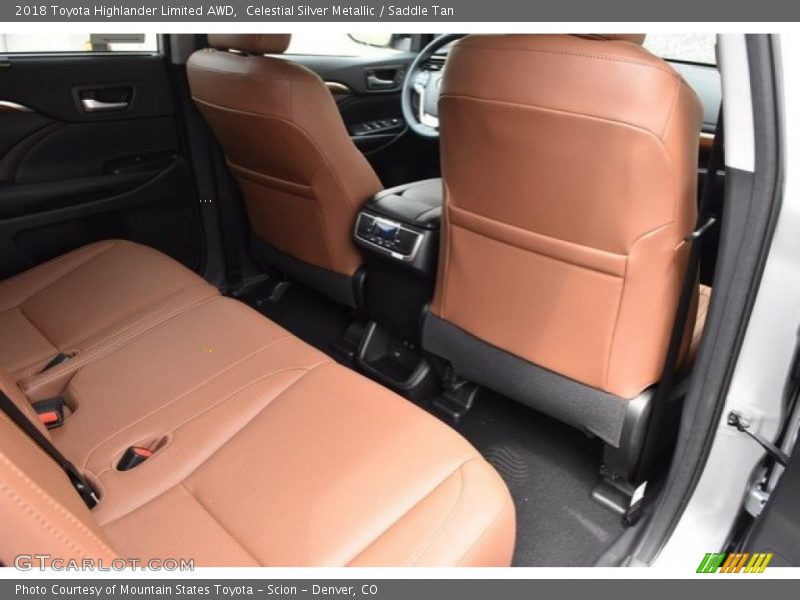 Celestial Silver Metallic / Saddle Tan 2018 Toyota Highlander Limited AWD
