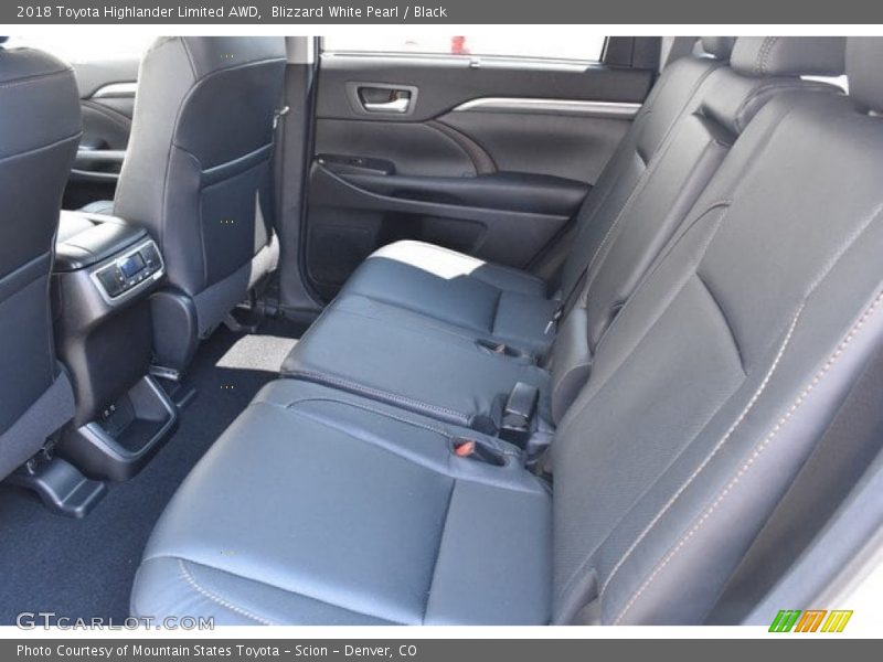 Blizzard White Pearl / Black 2018 Toyota Highlander Limited AWD