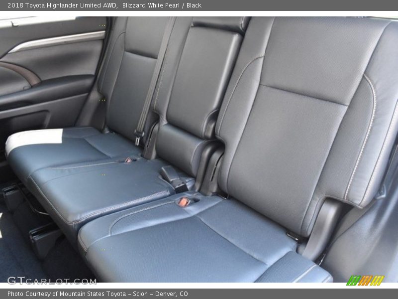 Blizzard White Pearl / Black 2018 Toyota Highlander Limited AWD