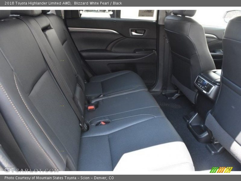 Blizzard White Pearl / Black 2018 Toyota Highlander Limited AWD
